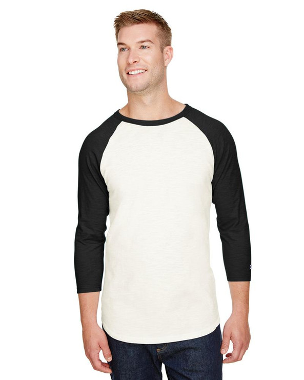 Champion CP75 - Adult Ringspun Slub Baseball T-Shirt