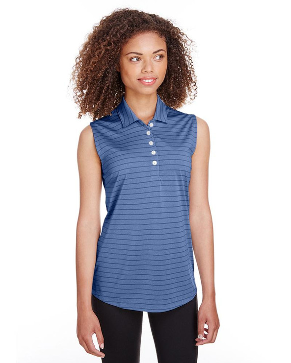 Puma Golf 597222 - Ladies Rotation Stripe Sleeveless Polo