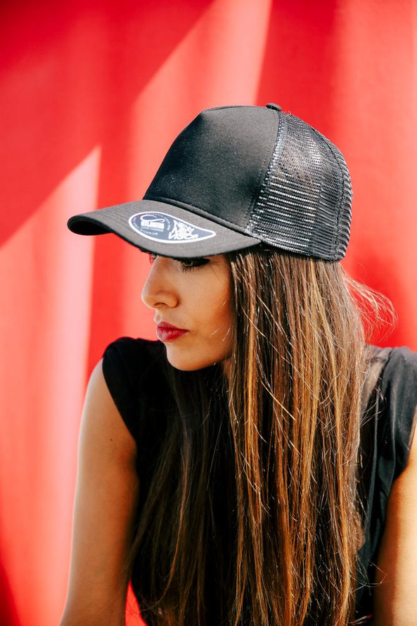 ATLANTIS AT083 - Casquette 5 pans style trucker en jersey