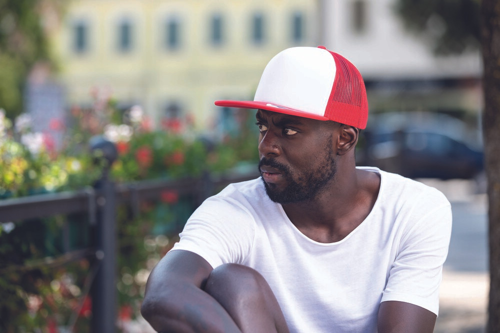 ATLANTIS AT145 - Casquette américaine visière plate