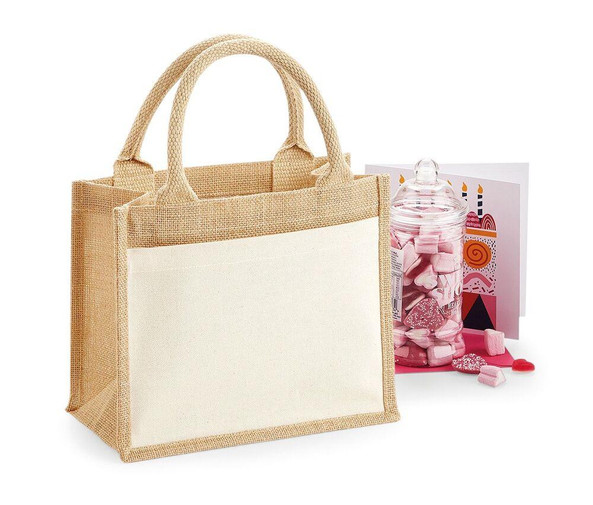 Westford mill WM425 - Piccola borsa in tela di juta