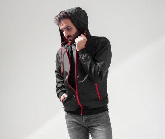 BUILD YOUR BRAND BY016 - Windproof jacket
