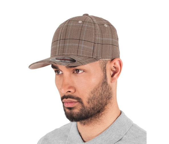 FLEXFIT FX6196 - Casquette motif prince de galles