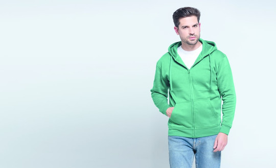 JHK JK297 - Sweat capuche zippé