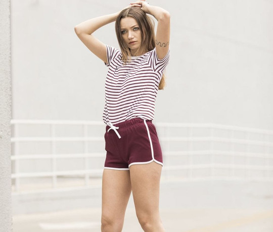 SF Women SK069 - Retro SF Women Shorts