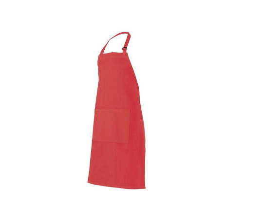 VELILLA V4203 - Latzschürze mit Tasche