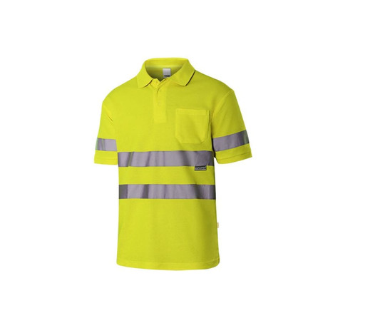 VELILLA V5512 - kurzarm Polo mit hoher Sichtbarkeit