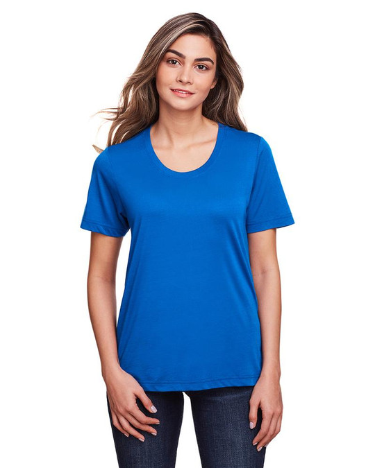 Core 365 CE111W - T-shirt de performance Fusion ChromaSoft pour dames