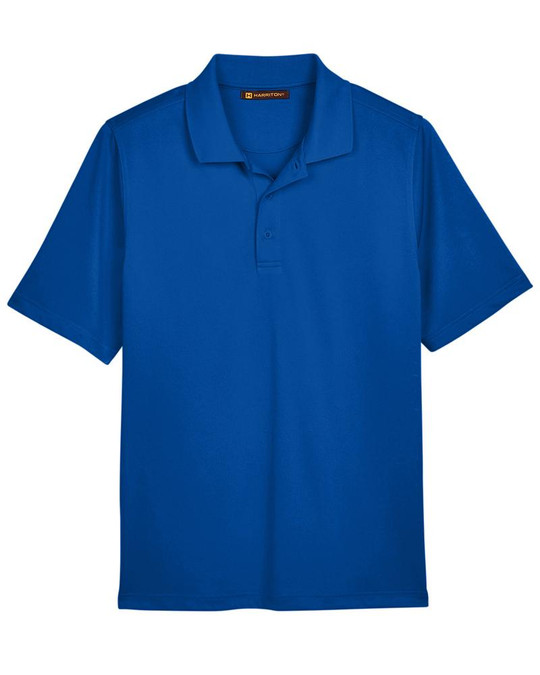 Harriton M348T - Polo Tall Advantage Snag Protection Plus IL pour hommes