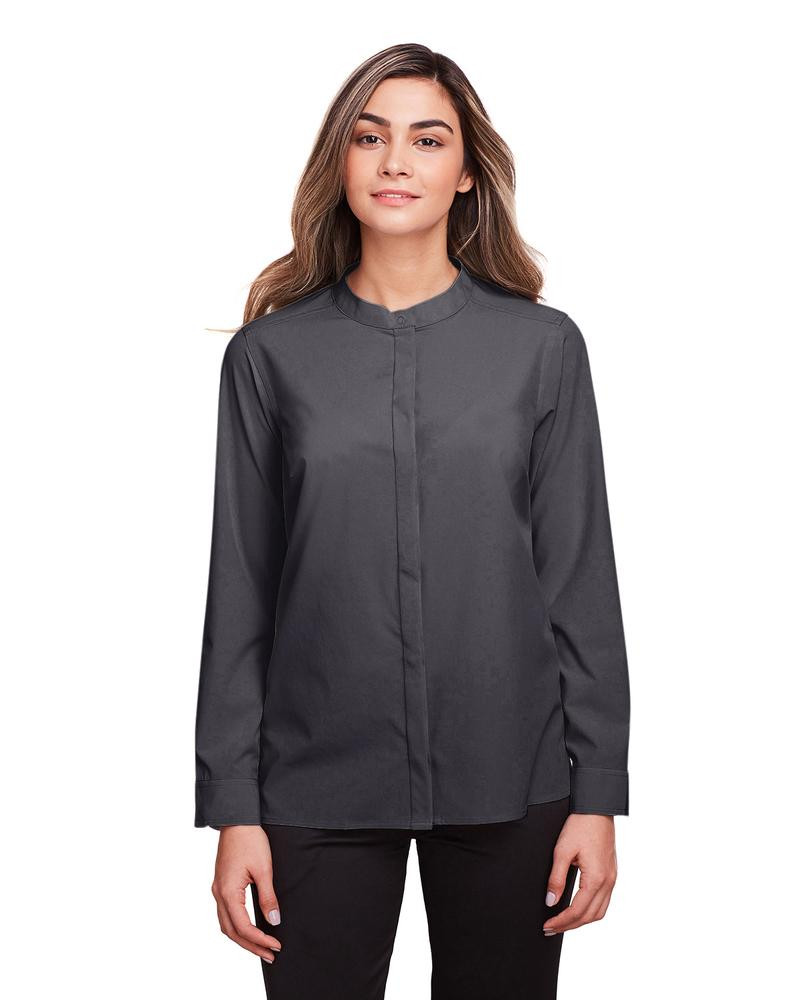 North End NE500W - Camisa de Rendimiento Elástica para Damas Borough
