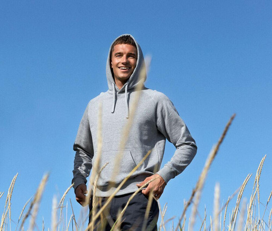 NEUTRAL O63101 - Kapuzensweatshirt für Herren