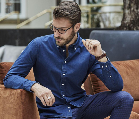 Tee Jays TJ4002 - Casual keperstof overhemd Heren