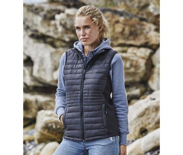 Tee Jays TJ9625 - Women's bi-material bodywarmer