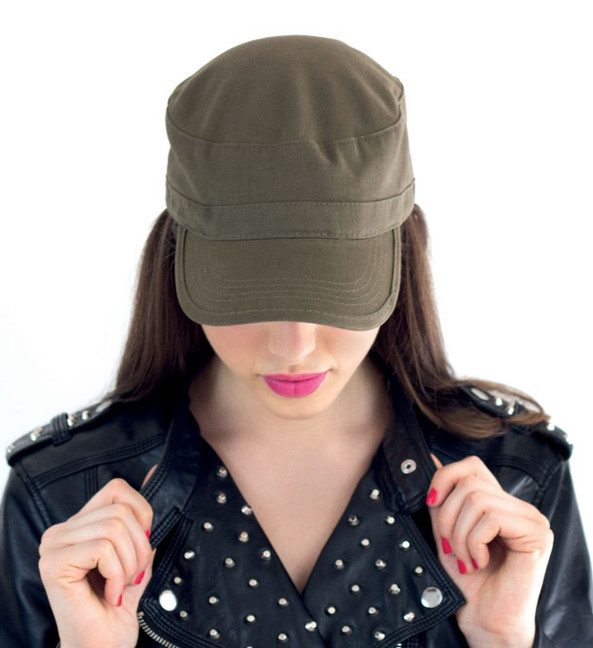 Atlantis ACTANK - Tank Military Cap Brushed Cotton