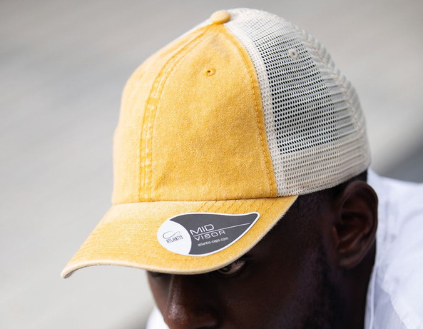 Atlantis ACCASE - Case Pigment Dyed 6 Panel Trucker Cap