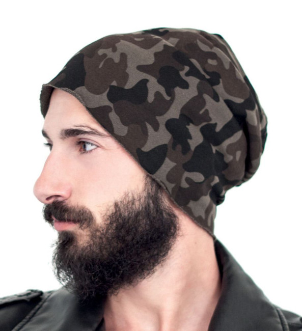 Atlantis ACBROK - Brooklin Raw Edge Jersey Beanie