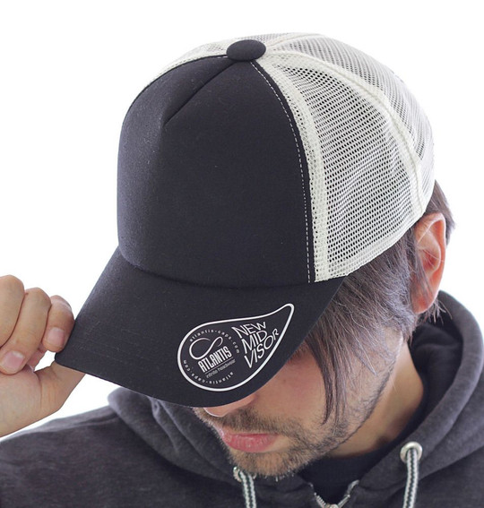 Atlantis ACRECO - Record Mid Visor 5 Panel Trucker Cap
