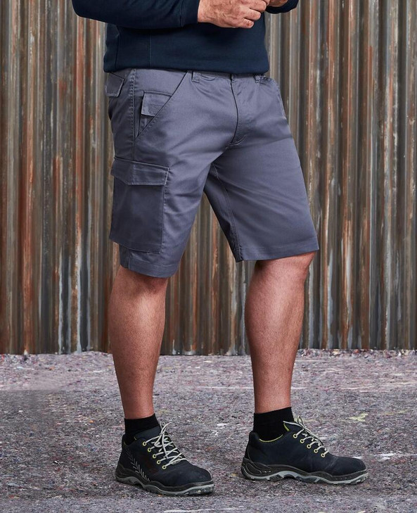 Russell R002M - Twill Poycotton Shorts