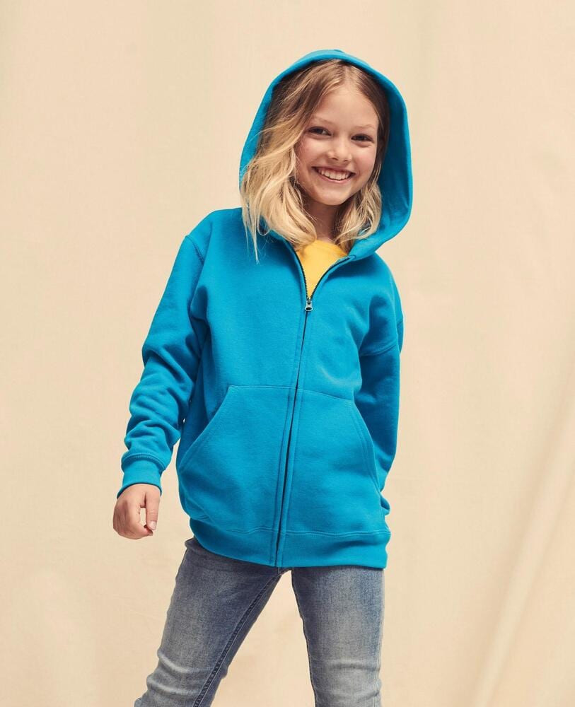 Fruit Of The Loom F62045 - Zip Hood Kids