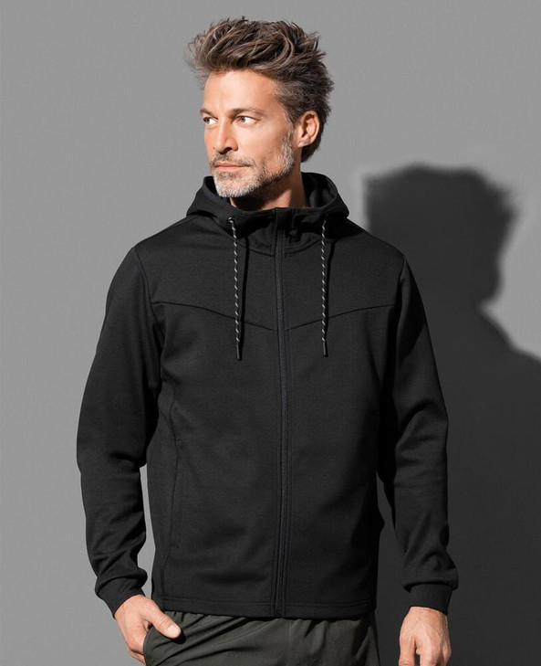 Stedman ST5840 - Recycled Hooded Scuba Jacket Mens