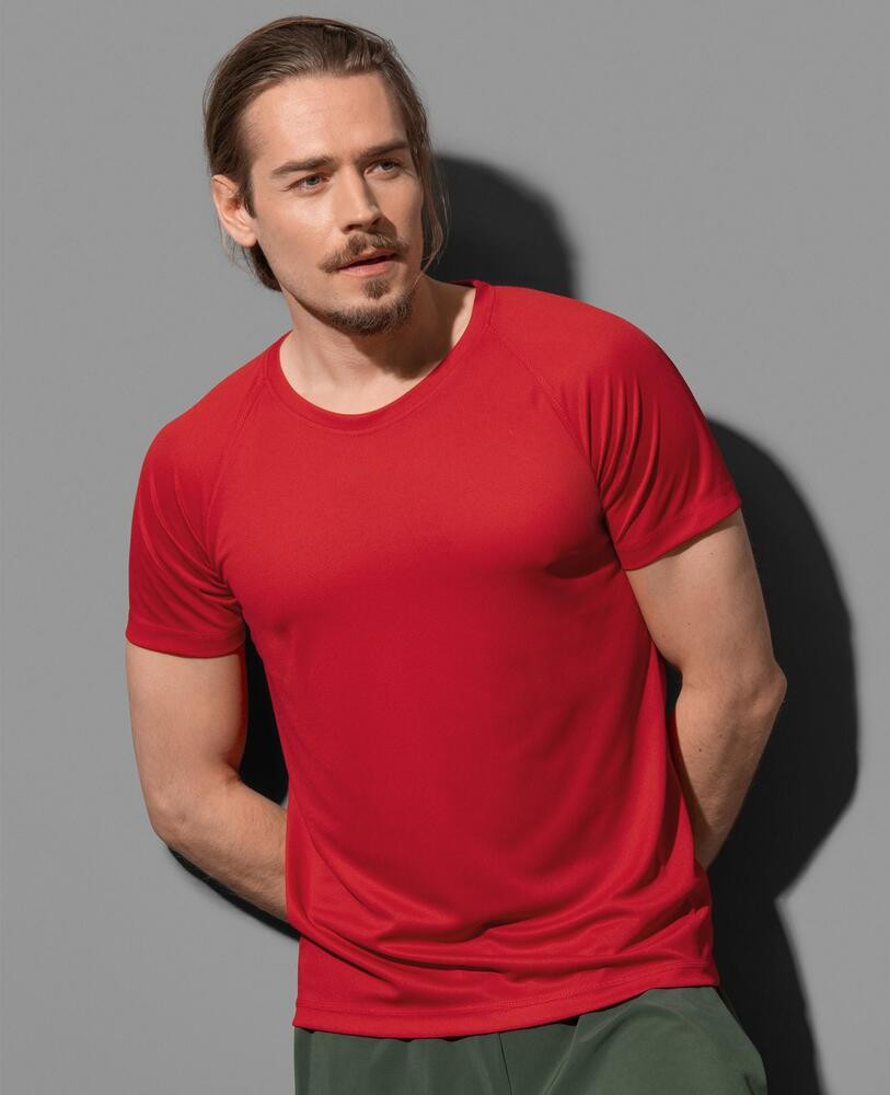 Stedman ST8410 - Sports Raglan Mesh Mens T-Shirt