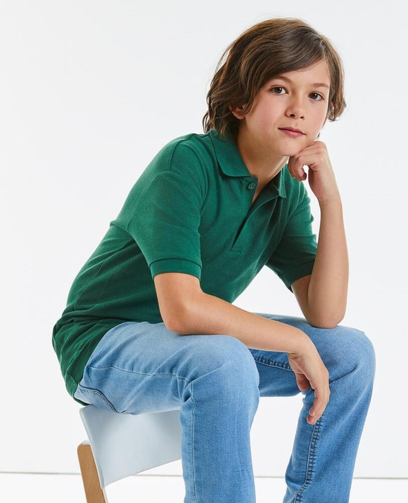 Russell Jerzees Schoolgear R539B - Classic PolyCotton Polo Kids 215gm
