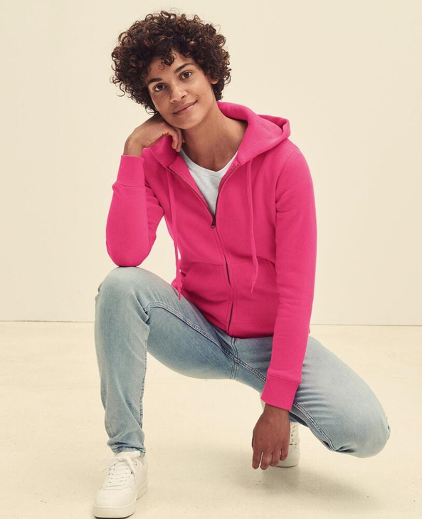 Fruit Of The Loom F62118 - LadyFit Zip Hood