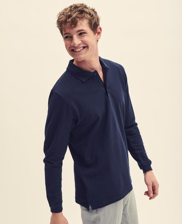 Fruit Of The Loom F63310 - Long Sleeved Premium Polo