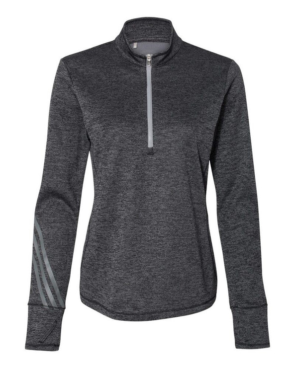 Adidas A285 - Pull à quart de tour en éponge brossée et chinée pour femmes