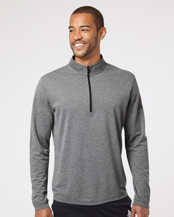 Adidas A401 - Pullover léger à glissière quart de tour