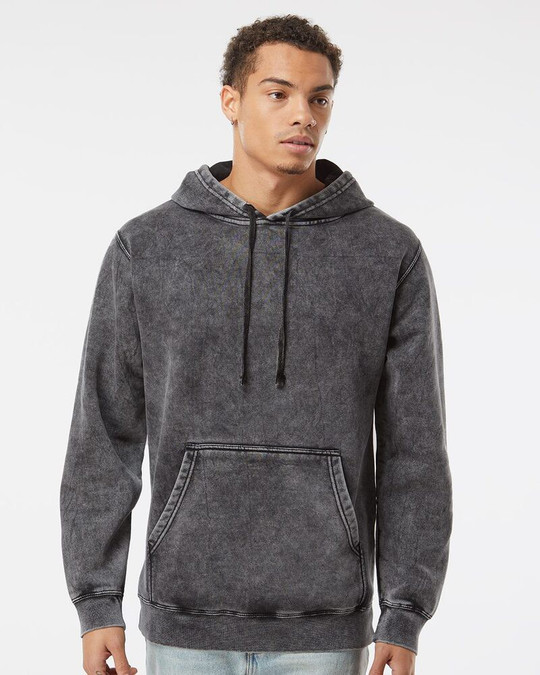 Independent Trading Co. PRM4500MW - Midweight Mineral Wash Hooded Sweatshirt