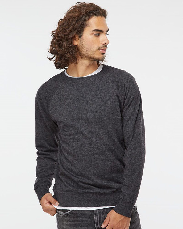 Independent Trading Co. SS1000C - Icon Lightweight Loopback Terry Crewneck Sweatshirt