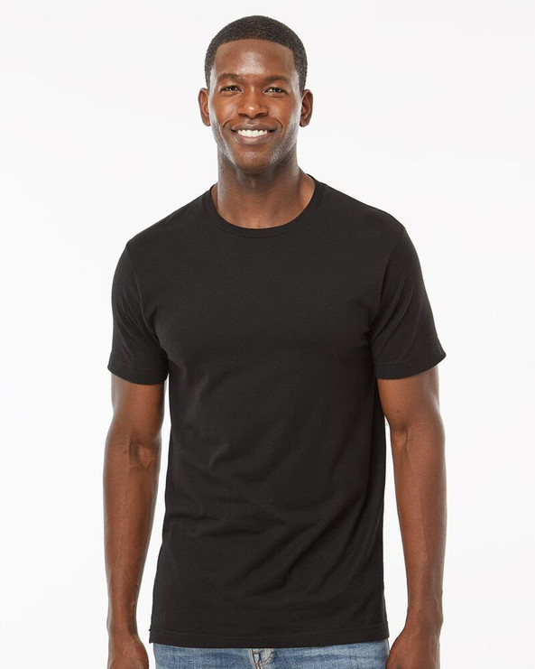 M&O 4502 - T-Shirt en jersey fin