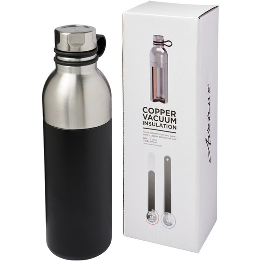 PF Concept 100588 - Bouteille de sport 590ml avec isolation par le vide et couche de cuivre Koln
