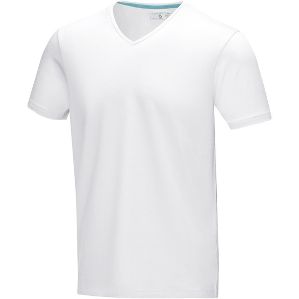 Elevate NXT 38016 - Kawartha short sleeve men's GOTS organic V-neck t-shirt