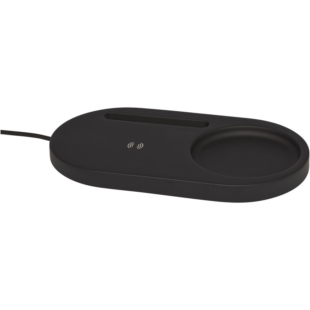 PF Concept 124142 - Organiseur de bureau et tapis de charge sans fil Klip de 5 W
