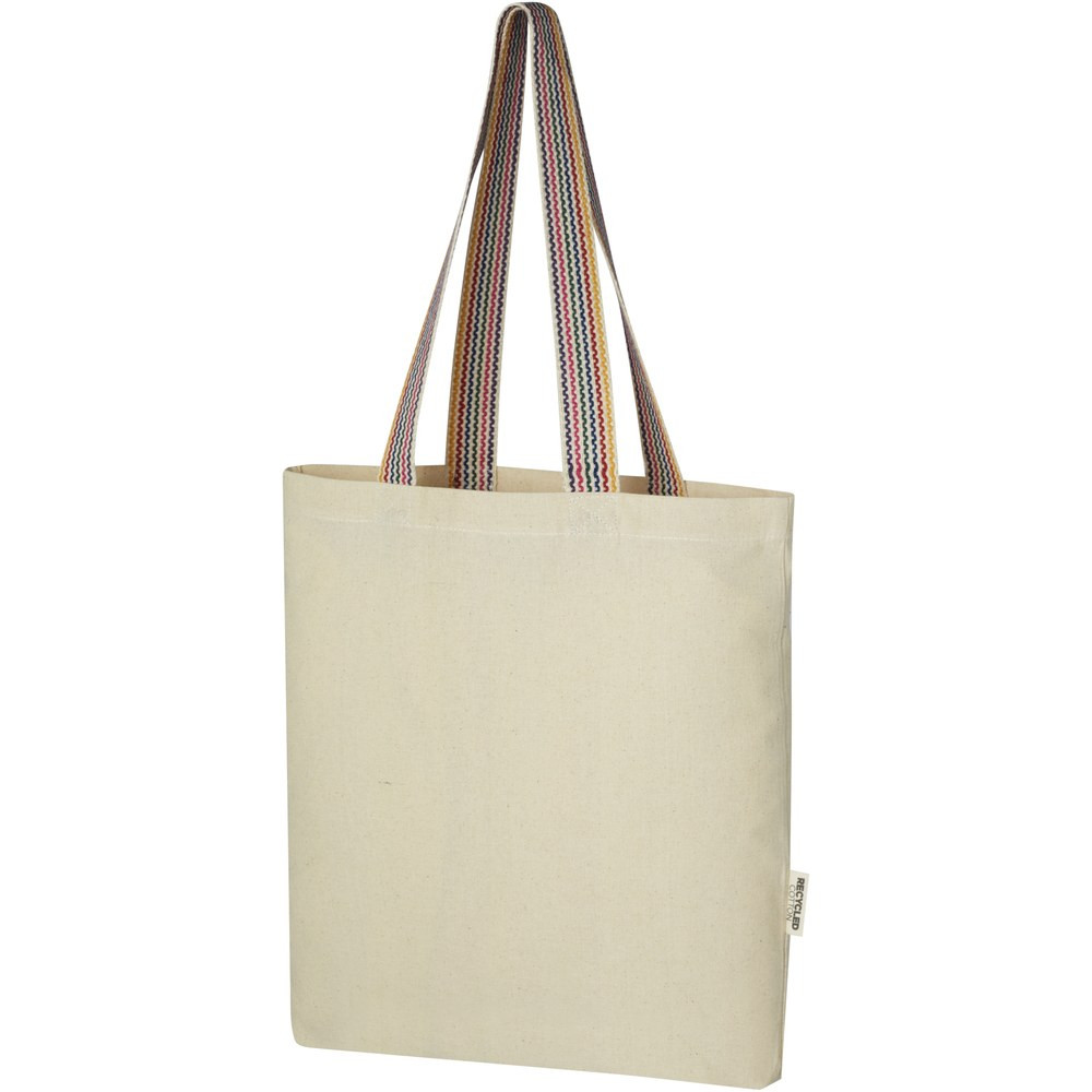 PF Concept 120642 - Rainbow 180 g/m² recycled cotton tote bag 5L