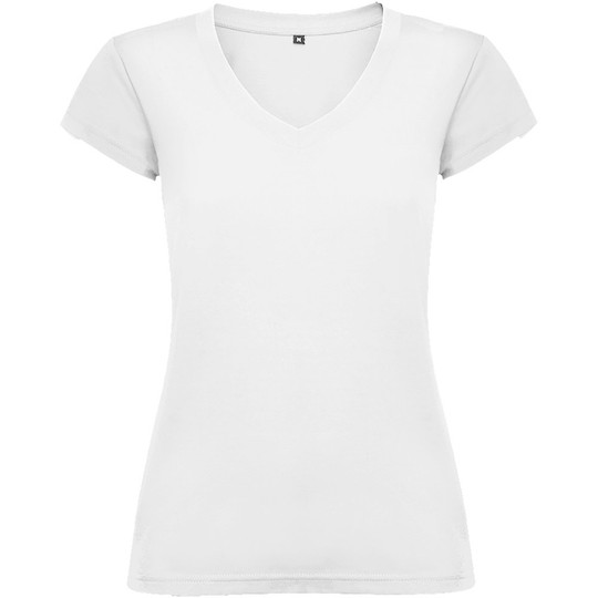 Roly R6646 - Victoria short sleeve women's v-neck t-shirt