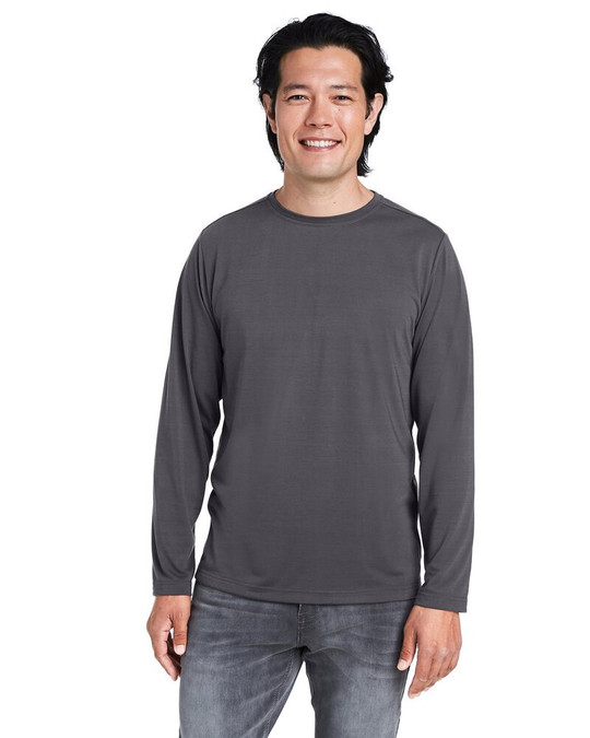 CORE365 CE111L - T-Shirt à manches longues Fusion ChromaSoft Performance pour adultes