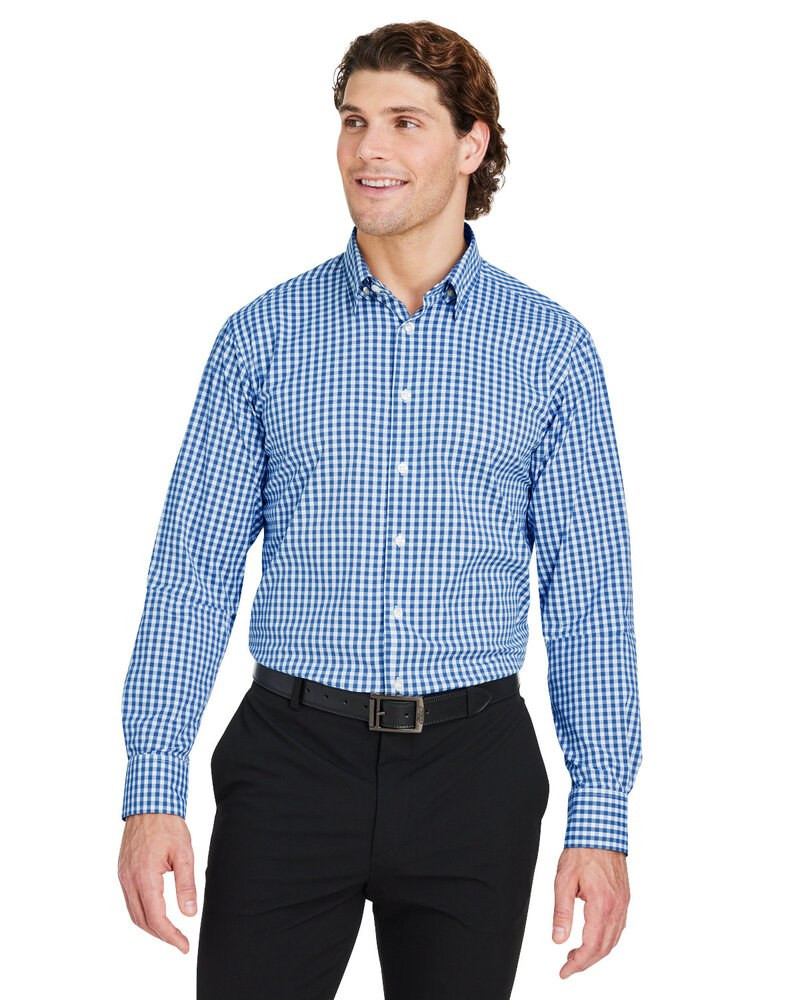 Devon & Jones DG536 - CrownLux Performance® Men's Gingham Shirt