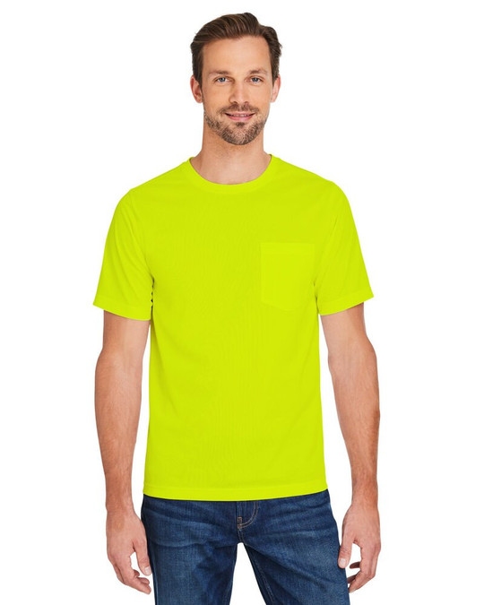 Harriton M118 - Charge Snag And Soil Protect T-Shirt unisexe