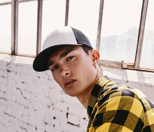 Flexfit 6606CF - Amerikaanse retro trucker pet