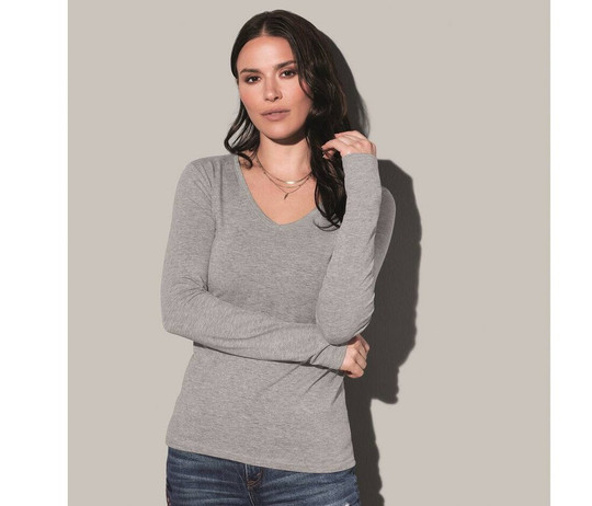 Stedman ST9720 - CLAIRE V-NECK PITKÄHIHAINEN