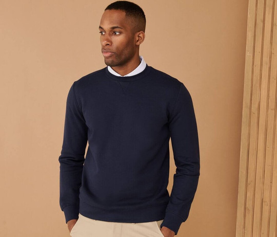 HENBURY HY840 - Sweatshirt aus regenerierter Baumwolle und recyceltem Polyester