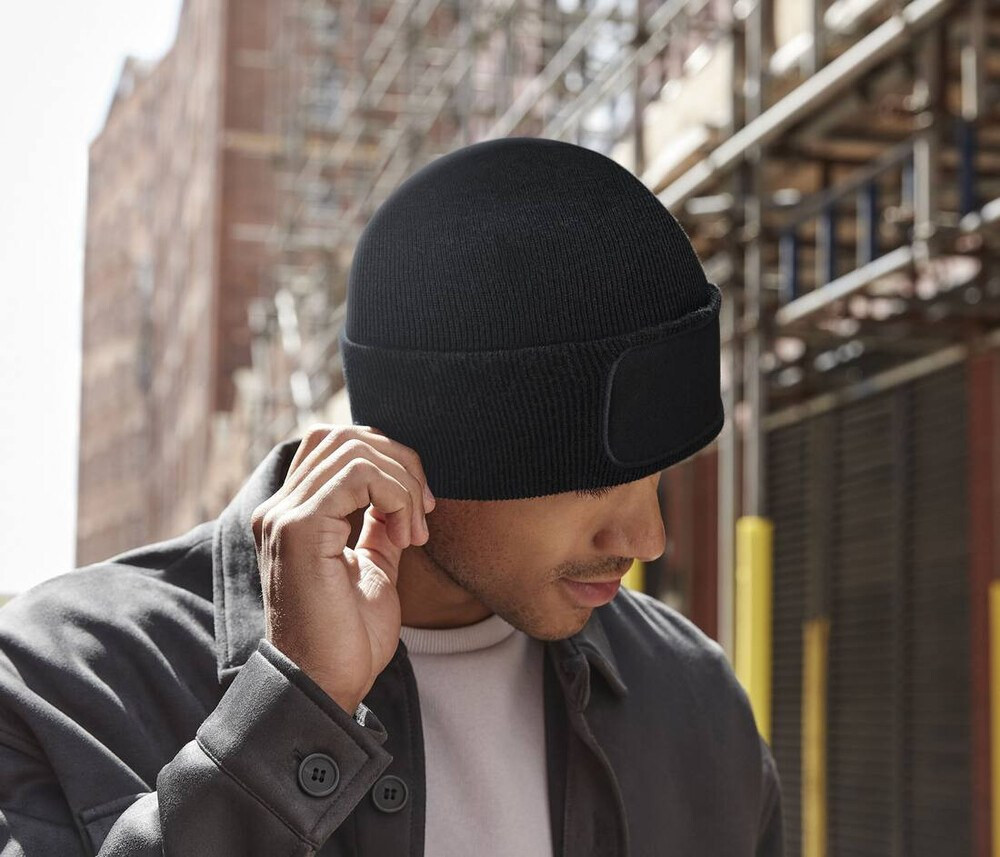 Beechfield BF445R - KIERRÄTETTY ORIGINAL PATCH BEANIE