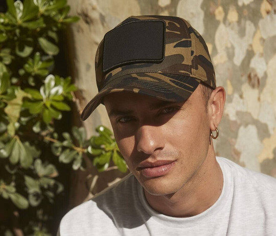 BEECHFIELD BF638 - 5-Panel-Cap mit abnehmbarem Patch