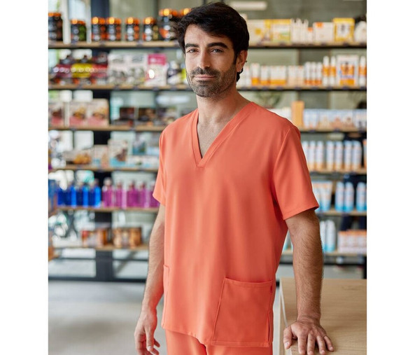VELILLA V35207 - MICROFIBER SCRUB TOP