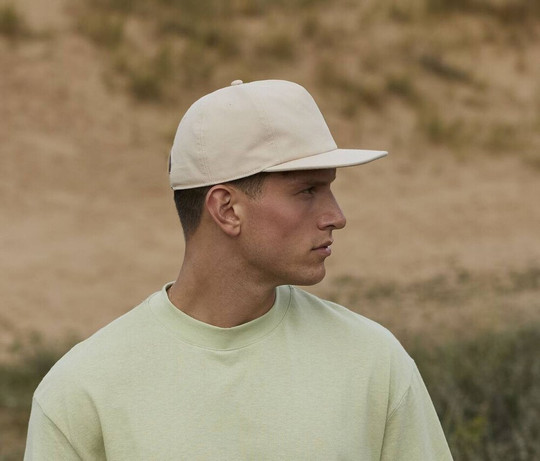 Beechfield BF64N - ORGANISCHE BAUMWOLLE UNSTRUKTURIERTE 5 PANEL CAP