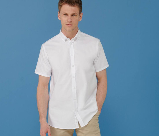 HENBURY HY517R - Chemisette Oxford homme
