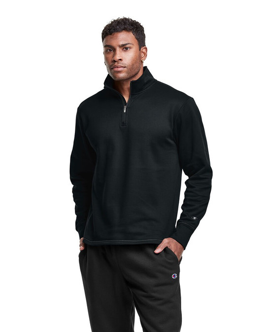 Champion CHP190 - Sudadera Unisex Gameday Quarter-Zip